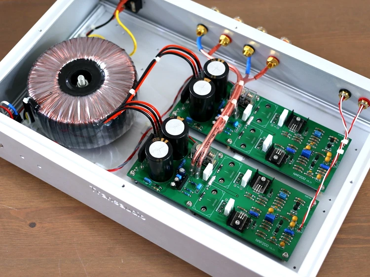 مضخم صوت جديد طراز NAP200 يعمل بنظام HIFI مزود بأنبوب 2SC2922 أمبير 70 واط/8 أوم 140 واط/4 أوم مضخم صوت خلفي ذو قناتين فضي وأسود