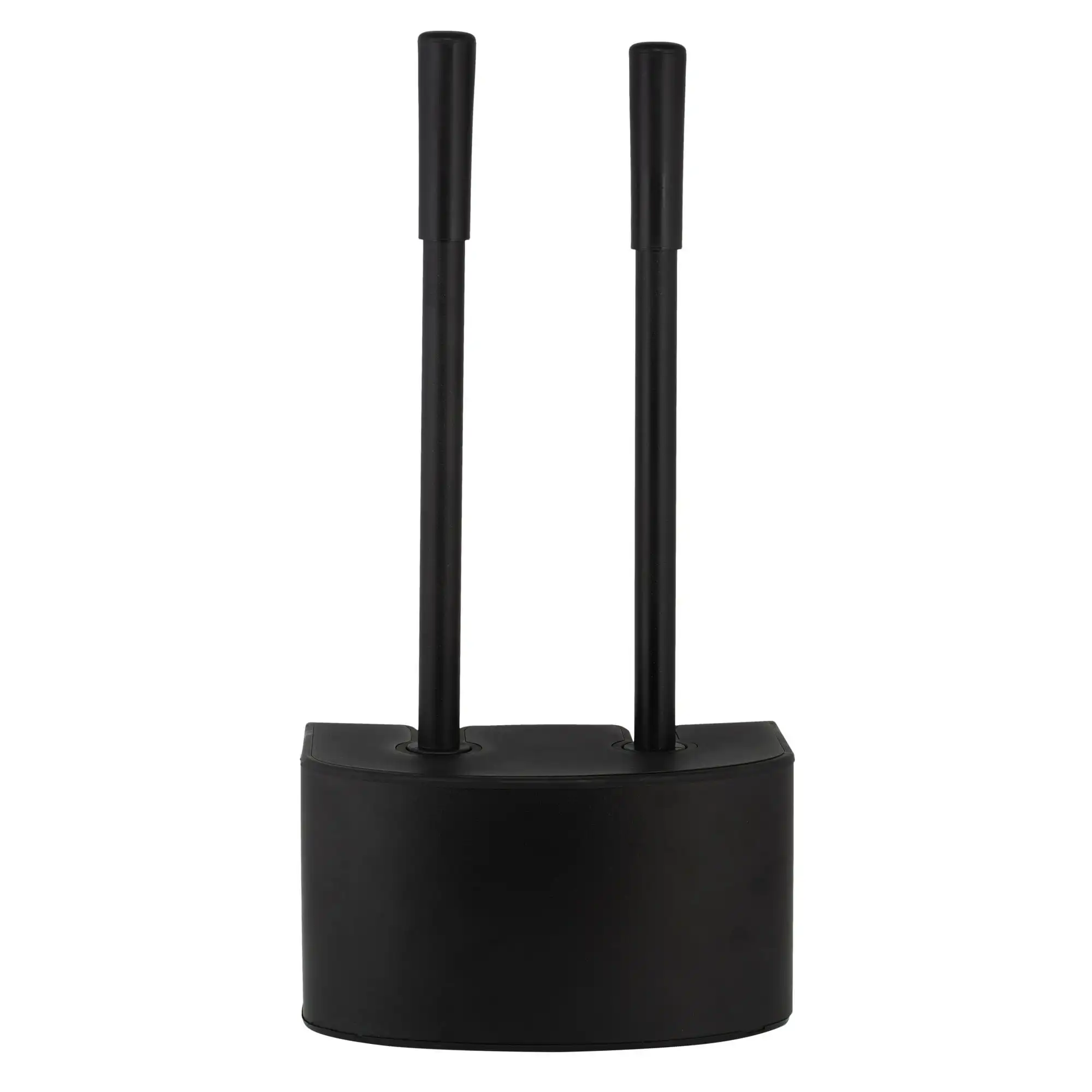 

Bath Bliss 2-in-1 Toilet Brush and Plunger Set in Black