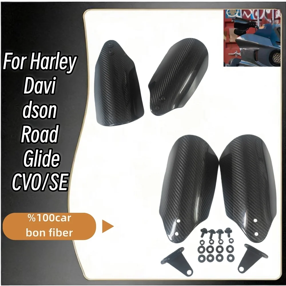 100% 3K Pure Carbon Fiber Motorcycle For KTM 1290 Super Duke R EVO RR 2023 2022 2021 2020 Fender Side Panel Fairing Kit Winglets