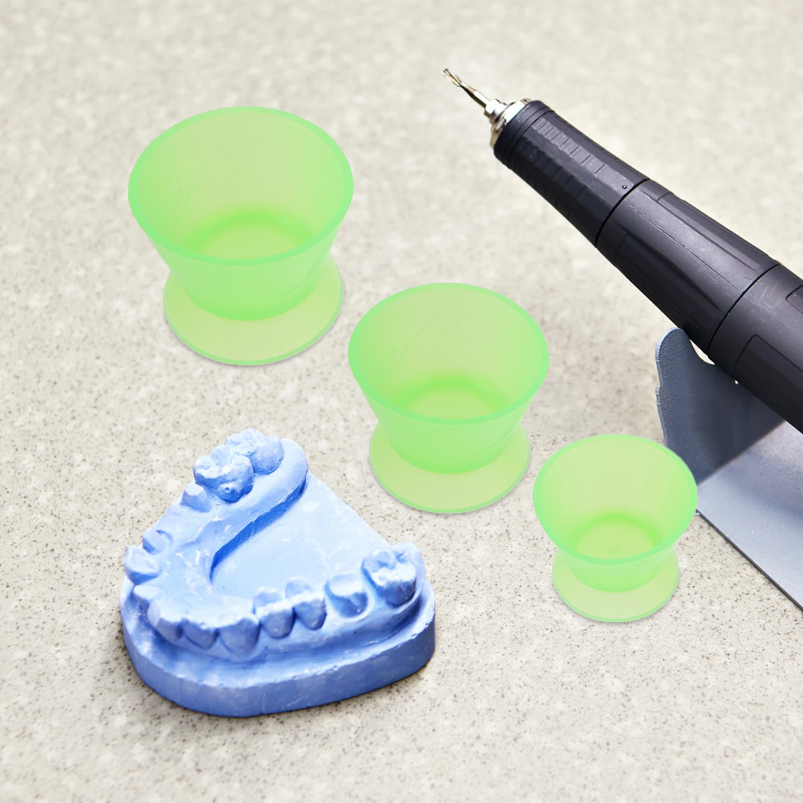 

Self Coagulation Cup Dental Materials Mixing Bowl Mini Cups Small Impression Silicone Lab Reusable High Grade Easy Use Storage