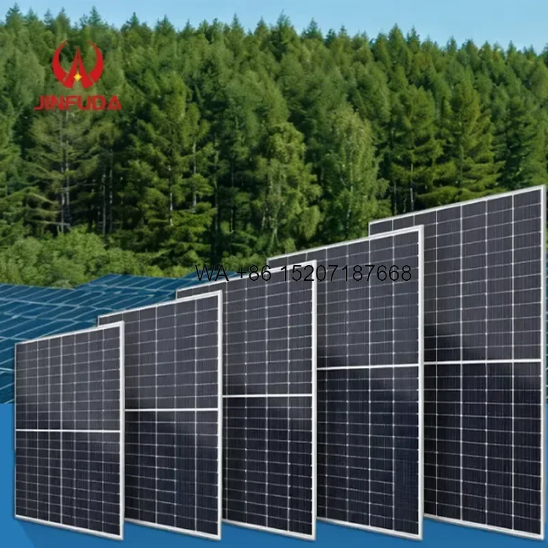 Wmwmnu Heavy Duty Rainproof Photovoltaic Modules for Large Factory Warehouse Commercial Rooftop Power