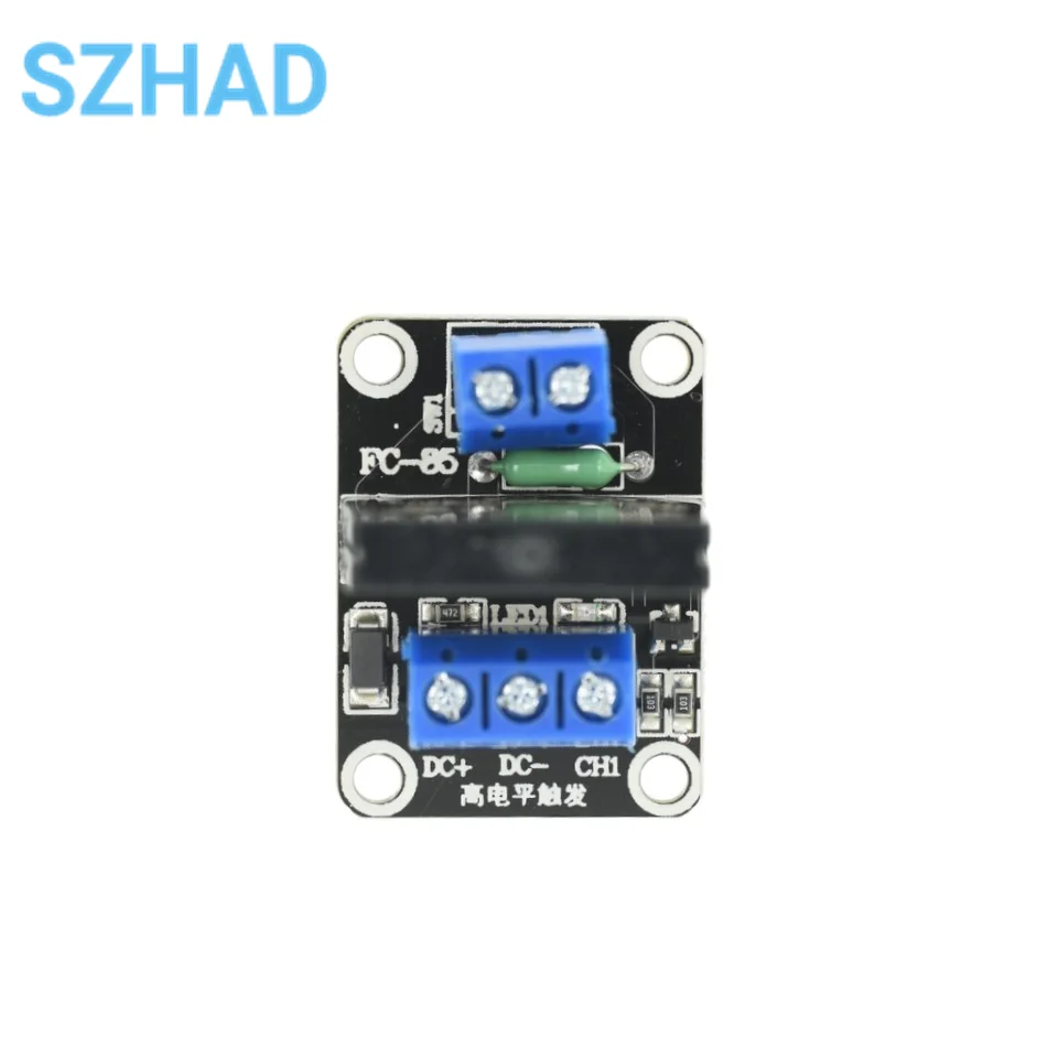 1 2 4 8-kanałowy moduł przekaźnika 5V 12V 24V DC Solid State High Level SSR AVR DSP G3MB-202P Przekaźnik 250V 2 do Arduino Raspbery pi