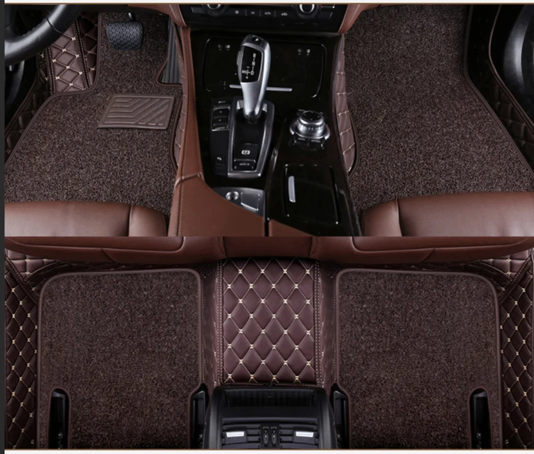 Custom special car floor mats for Volvo EX30 2025 non-slip double layers carpets for EX30 2024