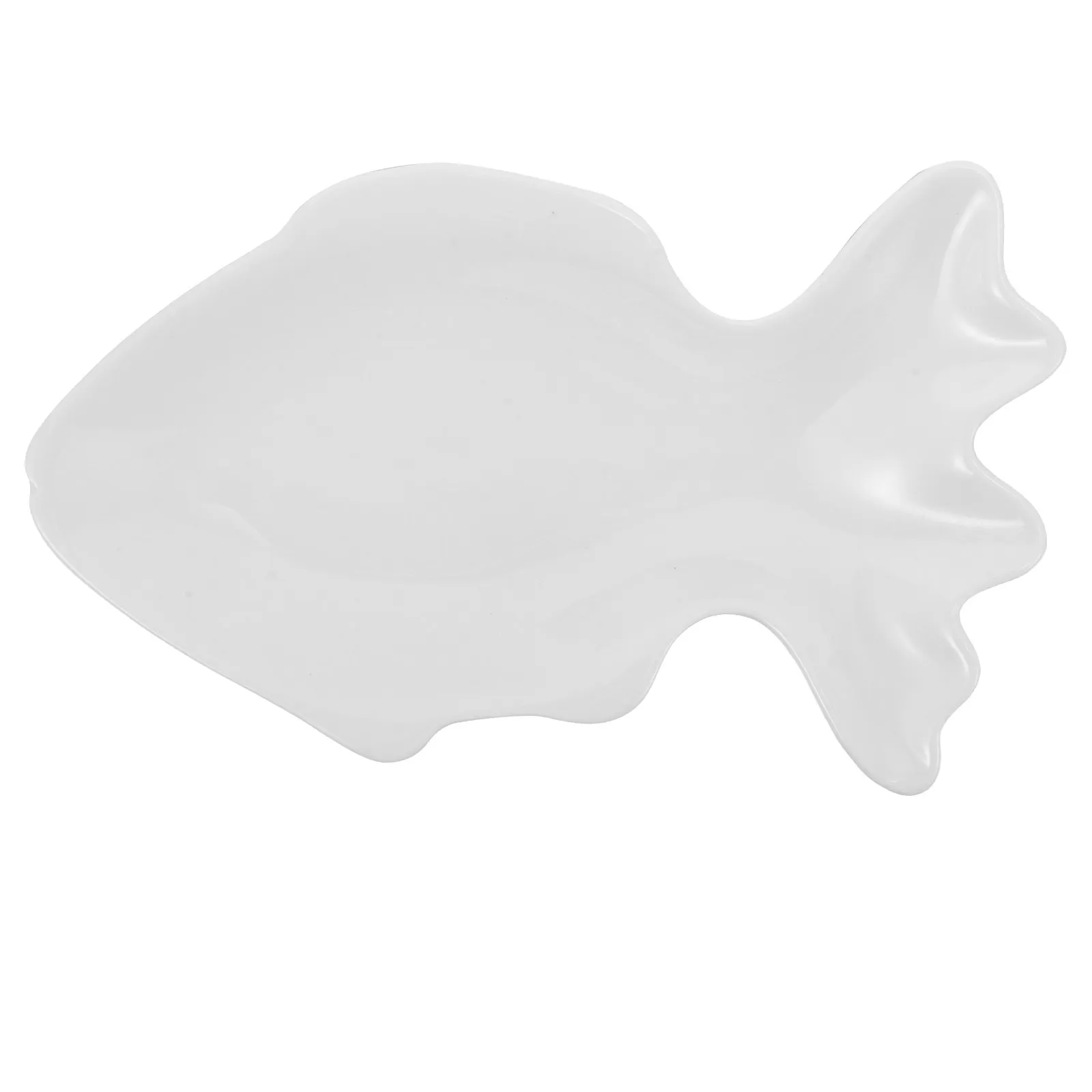 Fish Shaped Ceramic Dipping Bowl Small Sauce Dish for Condiments Oil Vinegar Sugar Fruits Nuts Candies Appetizer Serving Dish