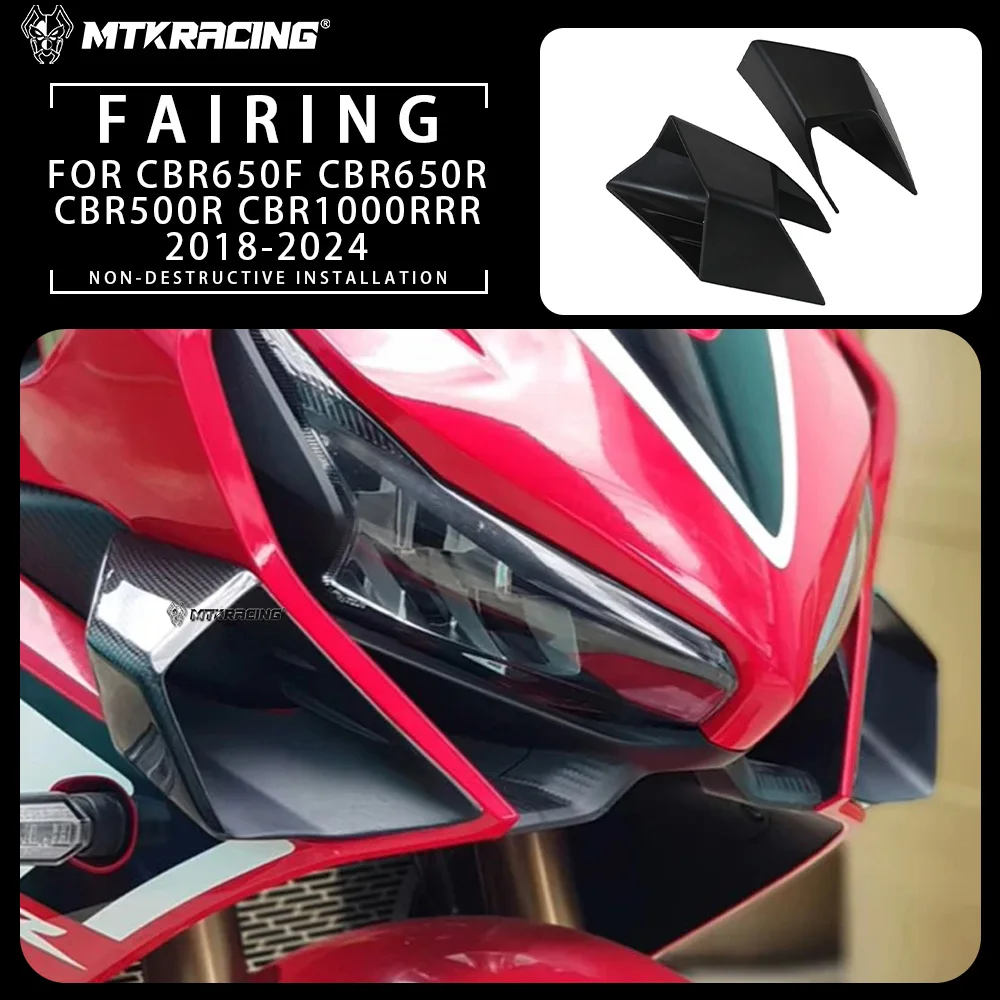 

MTKRACING для YAMAHA MT-15 MT-125 2018-2025, обтекатель, маленькое крыло, аэродинамическое крыло, защитное устройство, передняя часть мотоцикла