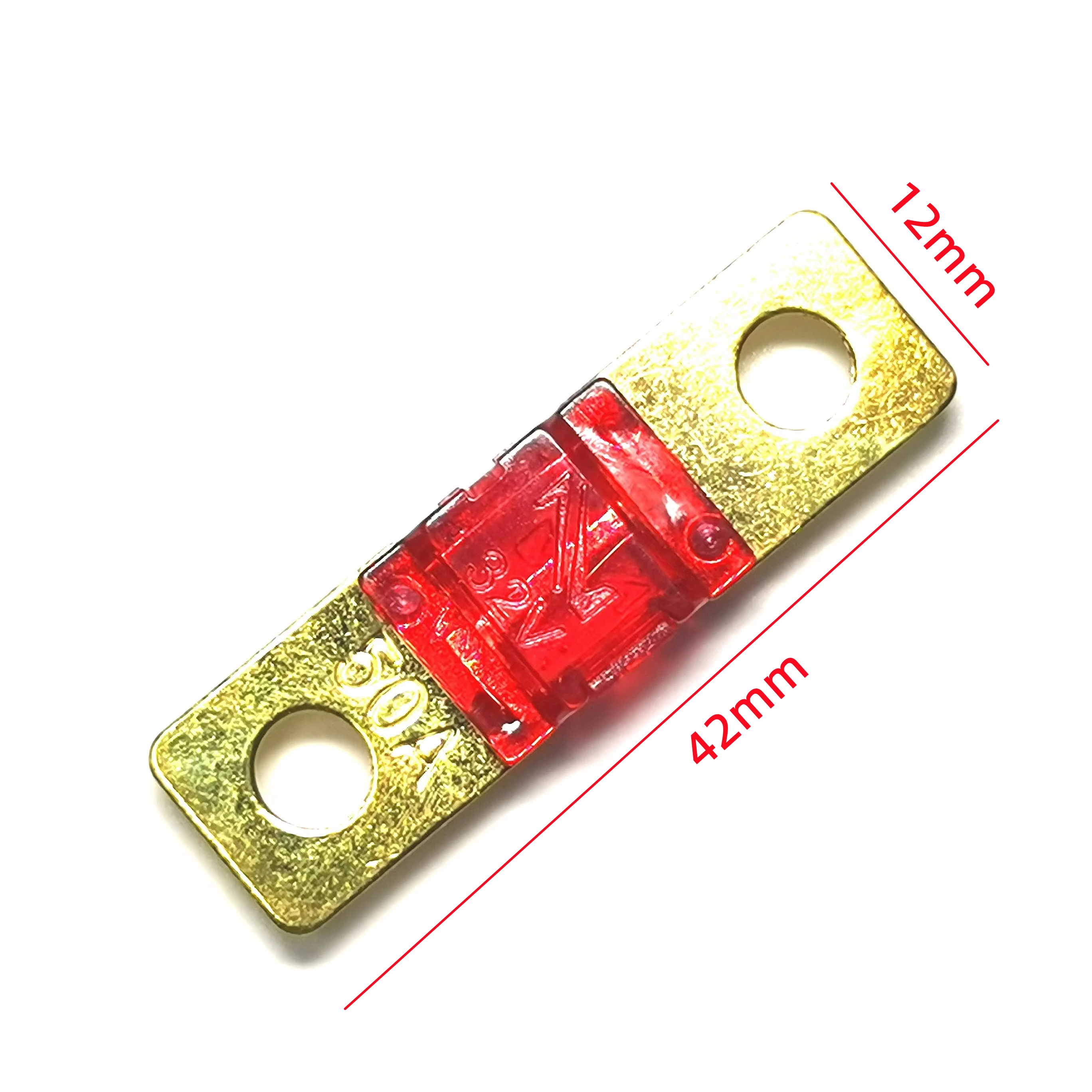 5/10 PCS ANS FUSE 20A 30A 40A 50A 60A 70A 80A 100A 125A 150A 175A ANL Gold Plated Stud Car Fuses Mini Car Stereo Audio AFS Fuse