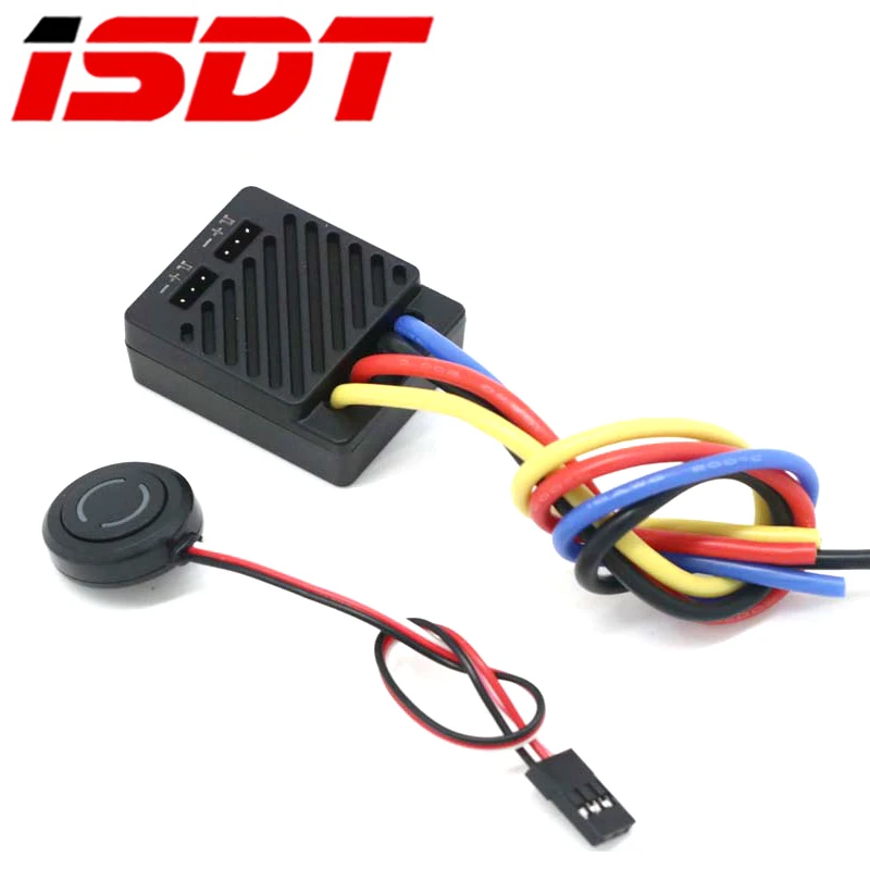 ISDT ESC70 ESC90 WP 1080 70A 90A Wasserdichter ESC 2 ~ 3S Einstellbare BEC Telefonsteuerung 540/550 Bürstenmotor für 1/8 1/10 Auto
