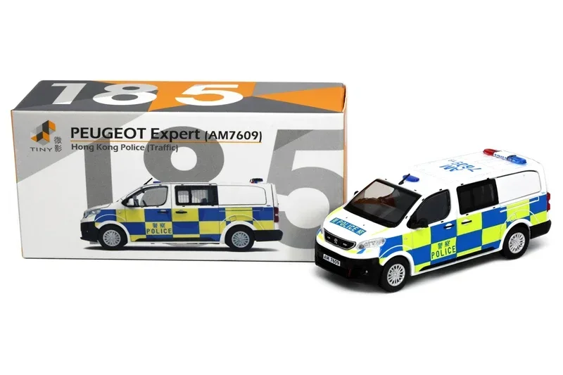 

Tiny 1:64 Peugeot Expert Police traffic department Diecast Model Car