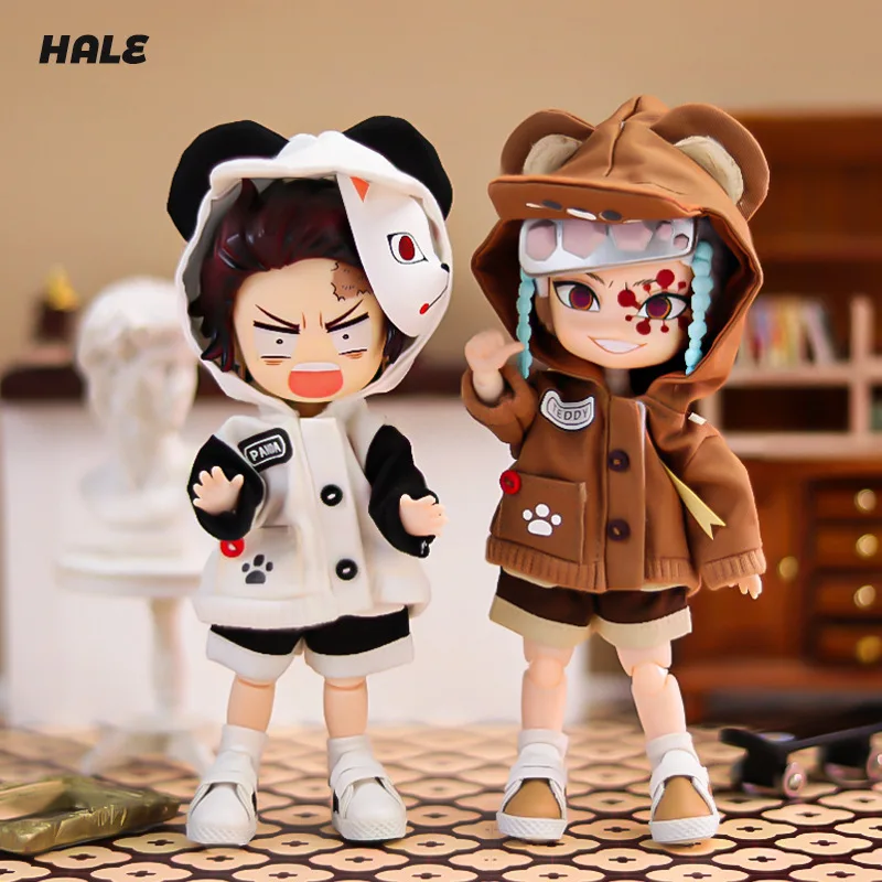 OB11 Doll Bear Sweatshirt Clothes And Pants Suit For Ob11 1/12 Outfit Daily Casual Accessories For Children Diy Dolls