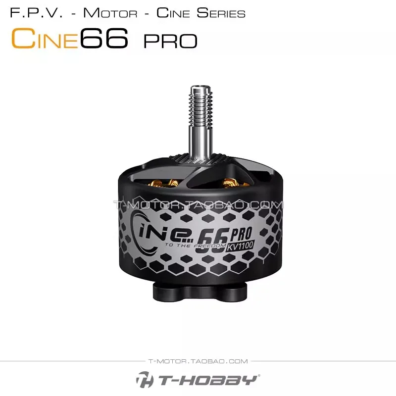 TMOTOR Cine 66 Pro KV1100 Brushless Motor 6S For X8 8-9Inch cinematic building Quadcopter / RC Model