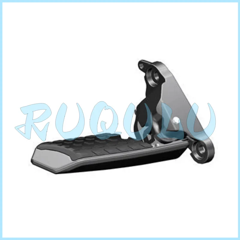 Zt350t-k Rear Left / Right Foot Pedal Assembly (dark Gray Matte/mes) 4066400-015000 / 4066400-017000 For Zontes