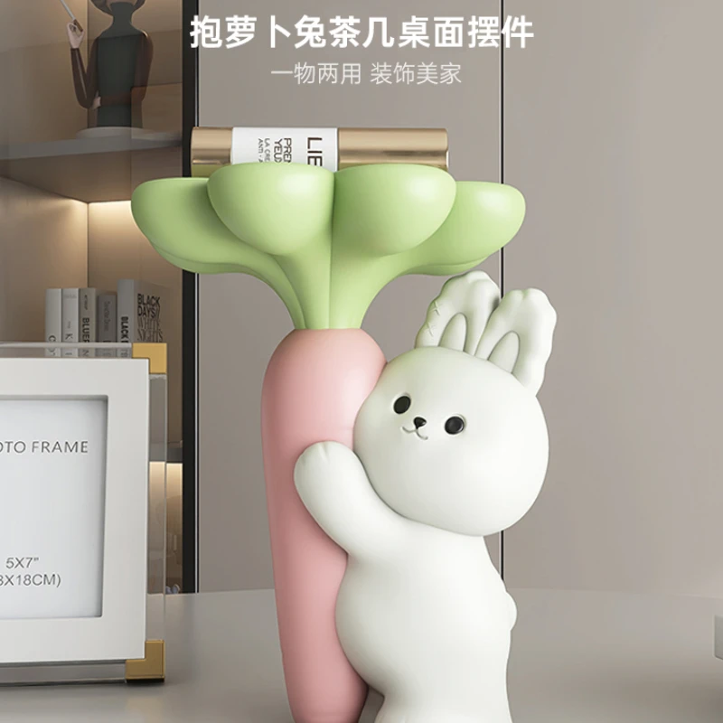 

Cute Bunny Decoration Home Ornament Home Hallway Key Storage Entrance