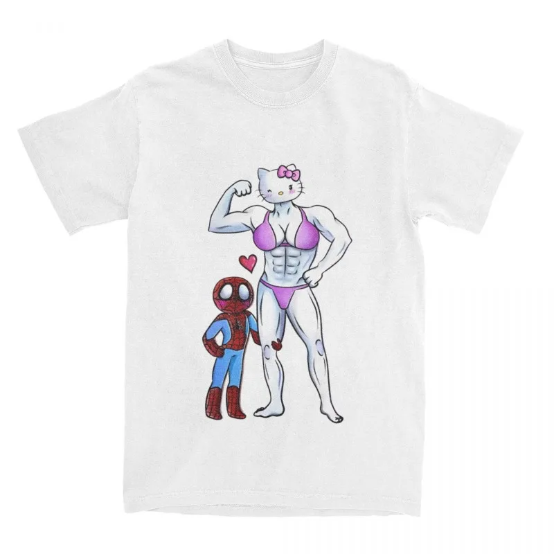 Anime Hellokitys Children's T-shirt Summer Pure Cotton Short
