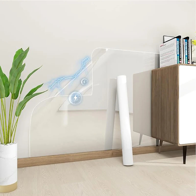 Wallpaper for Kitchen and Bedroom Decoration Waterproof Oil Proof Transparent Wallpaper Electrostatic Adsorption Wall Sticker