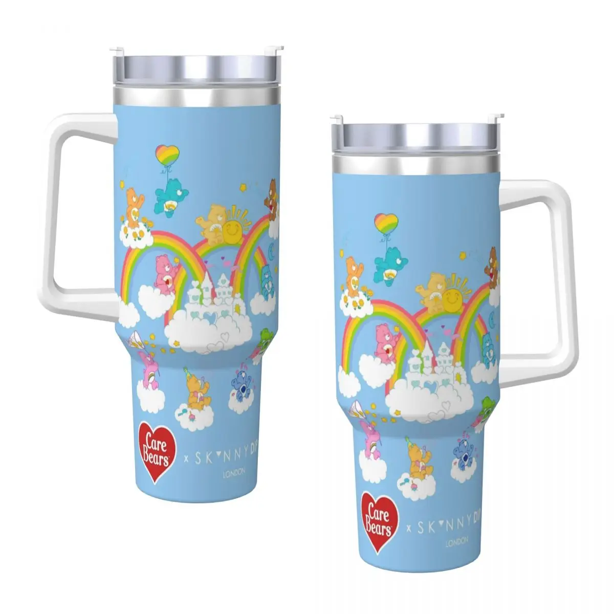 Stainless Steel Tumbler Care Bears Thermal Mug Insulated Hot Drinks Car Mugs Travel Printed Water Bottle