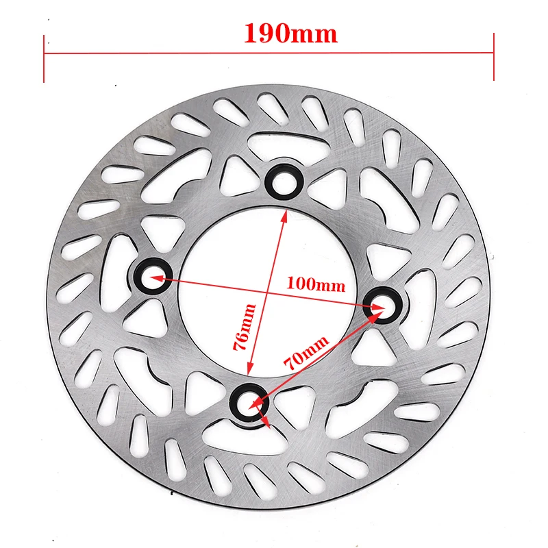 180mm 190mm 200mm 210mm 220mm 230mm Front/ear Disk Brake Disc Plate For Motorcycle KAYO BSE 110cc 125cc 140cc 160cc Pocket Dirt