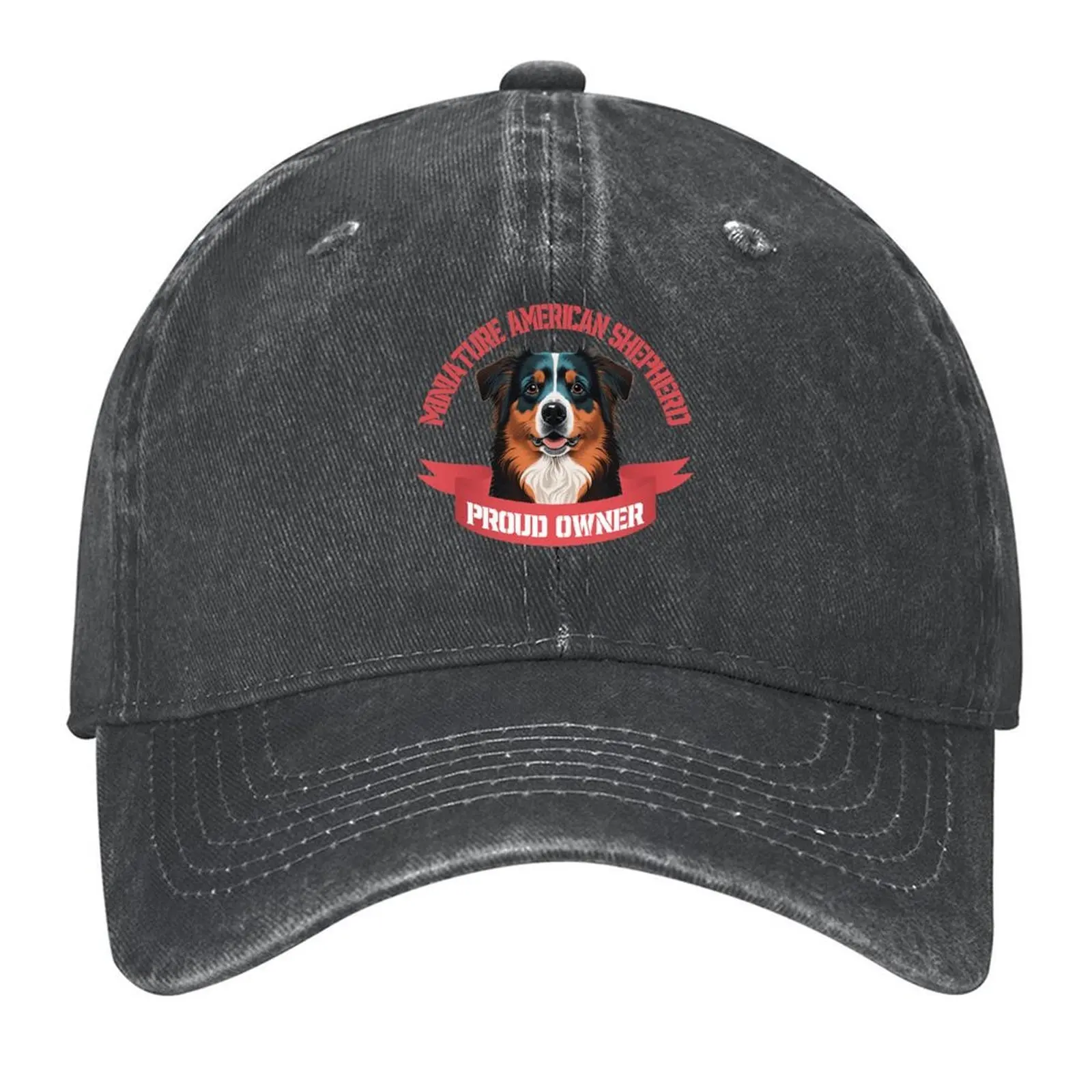 

Proud dog owner - Miniature American Shepherd Baseball Cap Sun Cap Custom Cap Hat men Unique hats Woman Men's
