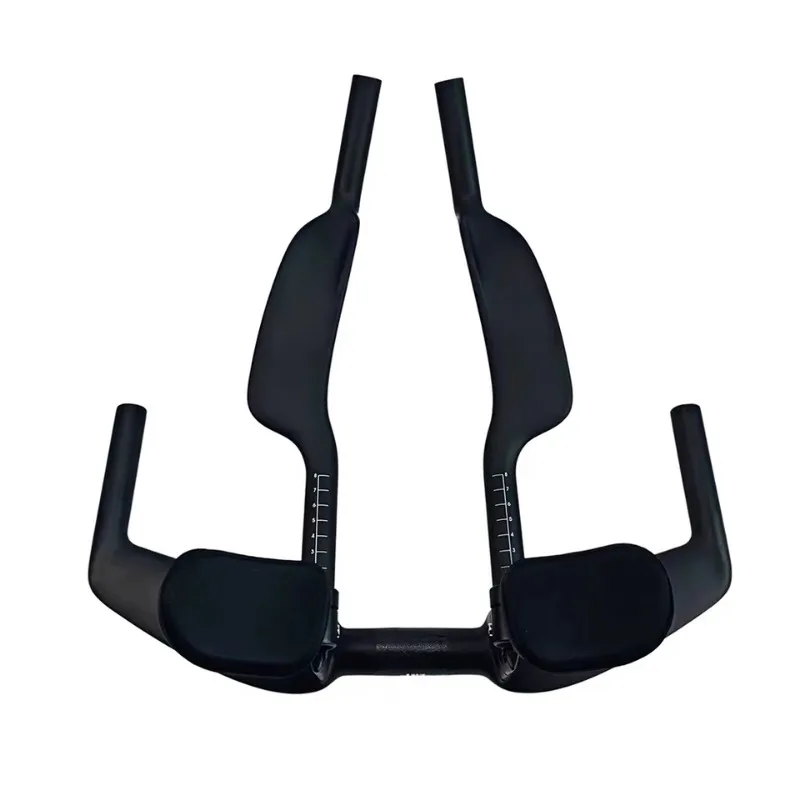 مسند كروز لمسافات طويلة للدراجة من ألياف الكربون وضع مقود الترياتلون TT #2