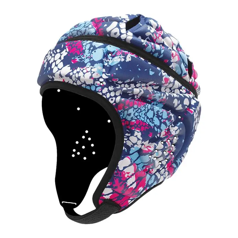 Soft Padded Headgear Soft Shell Flag Football Helmet Soccer Goalie Epilepsy Head Fall Protection Helmet Youth