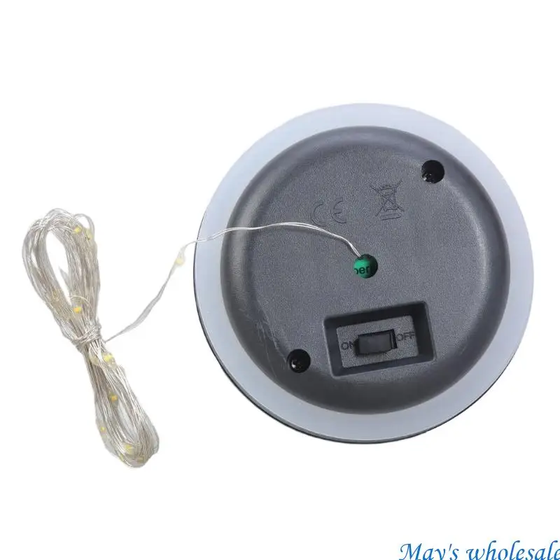 

Набор из 2 замены солнечных световых компонентов IP65 водонепроницаемый пластиковый корпус для солнечных силовых садовых ламп