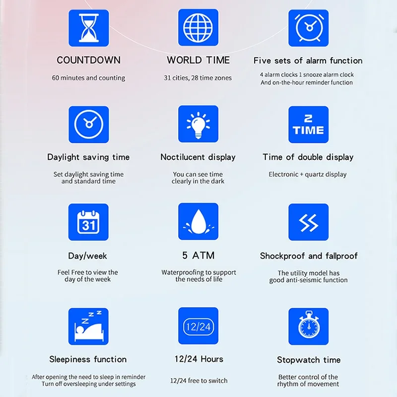 SANDA أفضل ساعات كوارتز رجالية رياضية مقاوم للماء ساعة عسكرية فاخرة للرجال شاشة مزدوجة LED ساعة يد رقمية Relogio Masculino #4