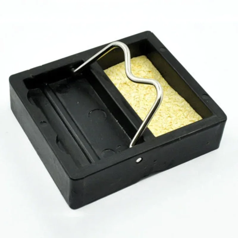 

Base Station 4.6*3.9*1.2cm Solder Sponge Soldering Iron Holder For Pencil Type Irons Fit Support Electric Soldering