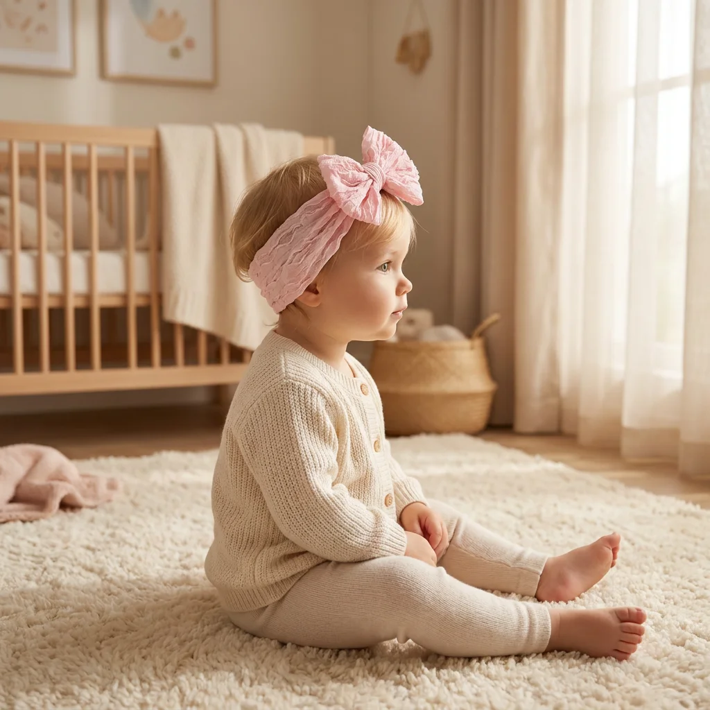 

Big Bow Baby Headbands Soft Elastic Nylon Knotted Turban Hair Bands For Newborn Infant Toddler Girls Kids Hair Accessories
