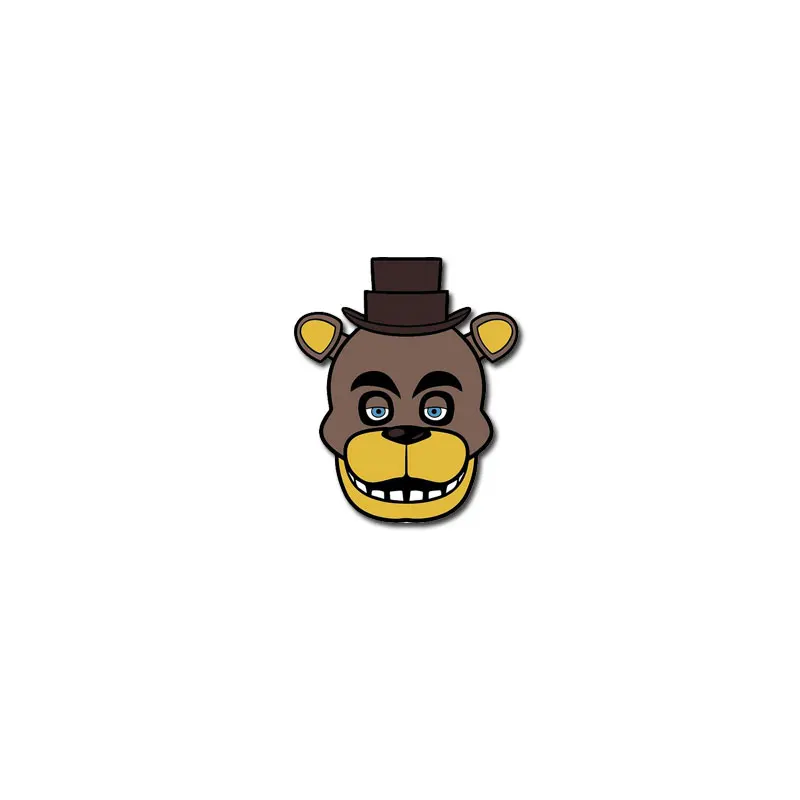 Fnaf Brooches Accessories Acrylic Five Night At Freddy Pin Backpack Badge For Kids Adults Jewelry Children Fans Gifts