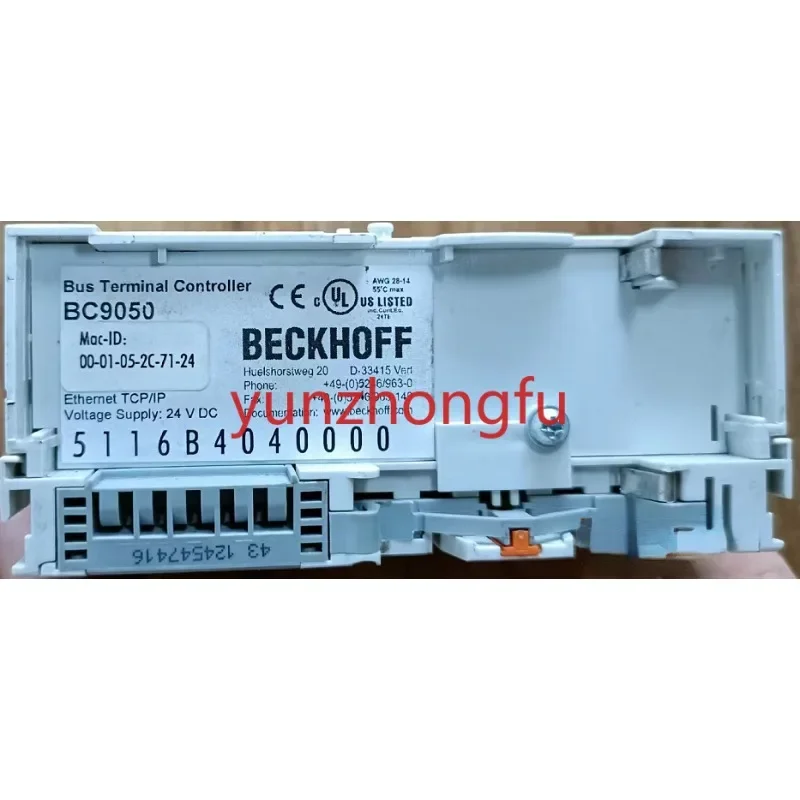 

BECKHOFF BC9050 EL9188 EL9189 EL9190 EL9210 EL9505 BC3100 BC3150 BC5150 BK3120 BC9000 Module