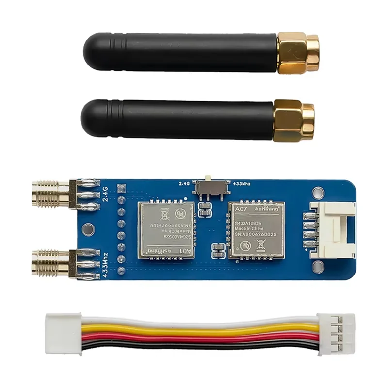 B49C Kompatibel dengan M5stack Stickc Plus dan Firmware Bruce- NRF24 2.4Ghz & CC1101 433Mhz Pasangan Modul 2-In-1