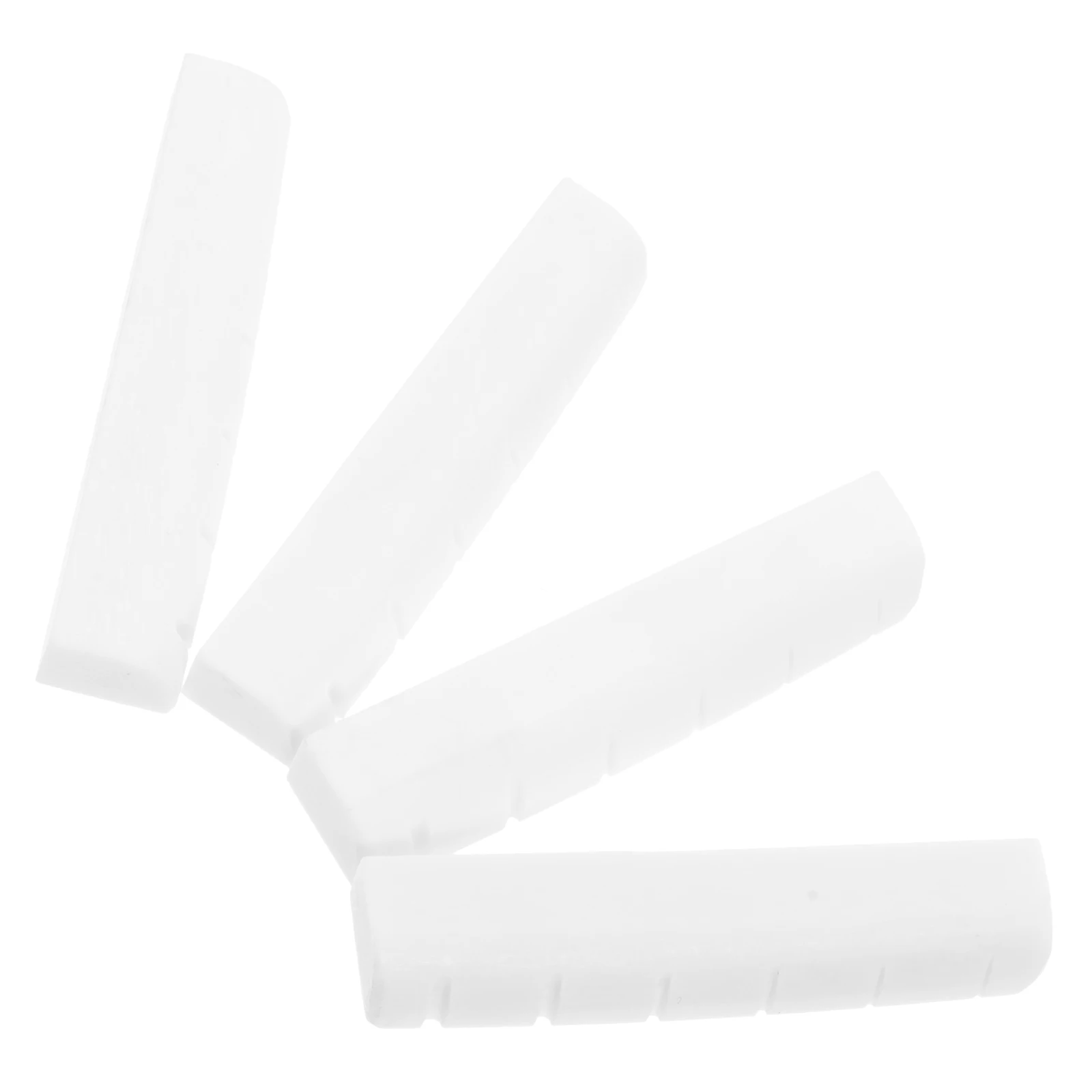 

4 Pcs Cow Bone String Pillow Guitar Nuts Accessories Bridge Acoustic Part Pins Accesories