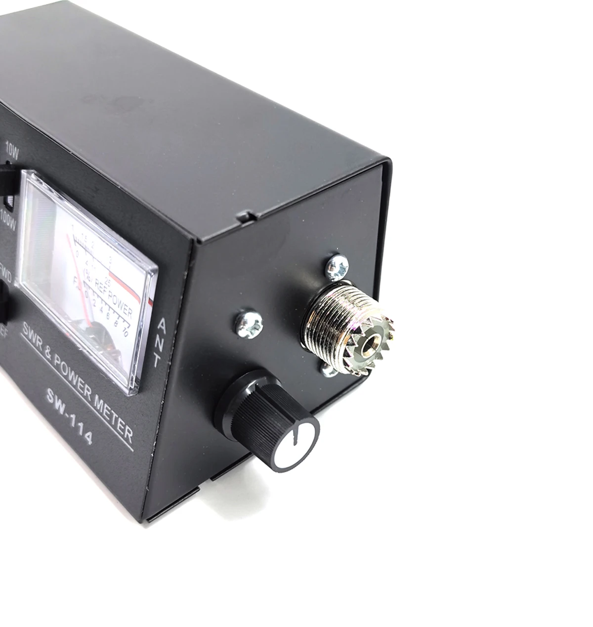 Surecom電界強度テストパワーメーター、フィールドアンテナ付き相対電力3機能アナログ、SW-114 swr RF swr