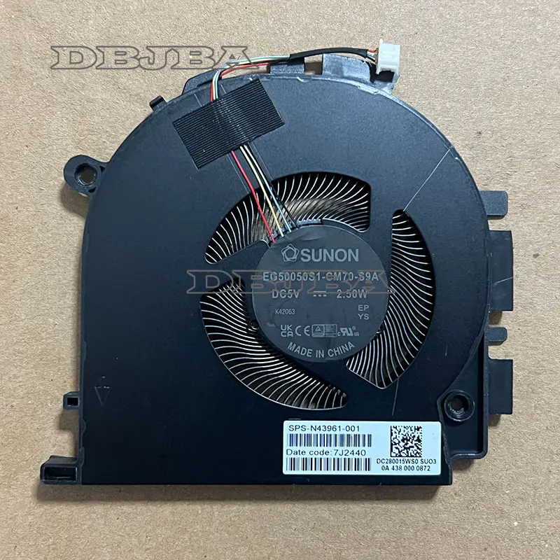 

Laptop GPU Cooling Fan For HP Envy 17-CW0000 17T-CW000 17T-CW100 17-CW1000CA 17-CW1023CL 17-CW0023DX 17-CW0097NR