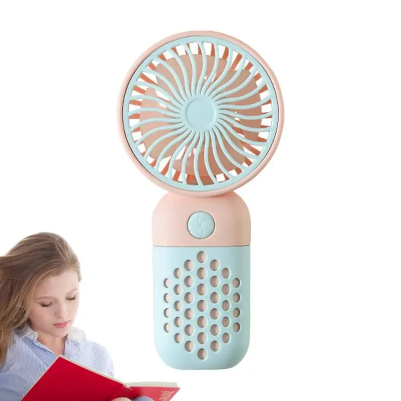 

Outdoor Pocket Fan Summer Personal Mini Portable Fan Strong Wind Electric Mini Fan For Car Travel Work Area Home School
