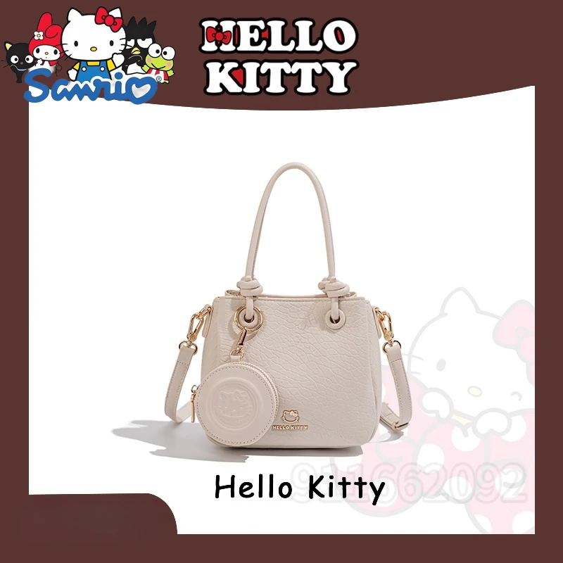 

Hello Kitty Original New Women's Handbag Luxury Brand Fashion Women's Shoulder Bag Large Capacity Cartoon Women's Bag