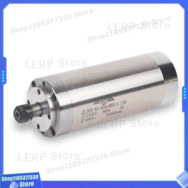 5.5KW CNC Spindle Motor BT30 Nose for Stone Engraving Machine High Precision Bearing Core Component Industrial Automation