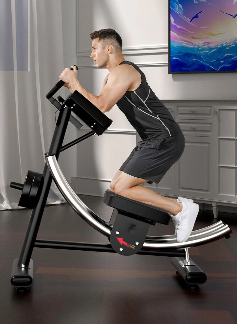 2025 Commercial Fitness Equipment Abdominal Exercise Machine Indoor Bodybuilding for Health Club Direct Factory Sale