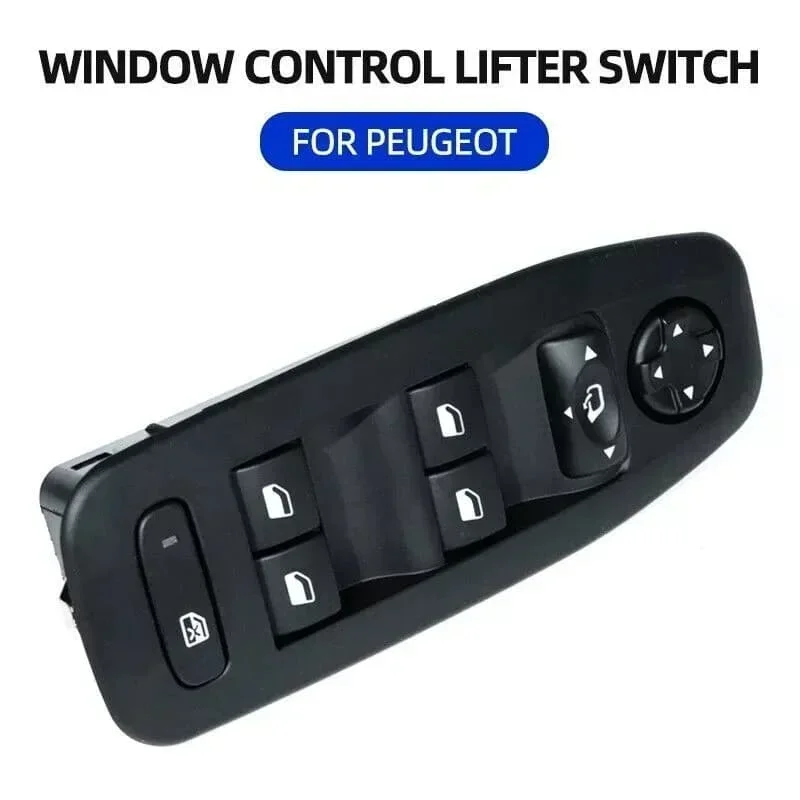 1PC Electric Master Power Window Control Switch for PEUGEOT 96749624ZD  208 2008 2013-2018 Front Left Driver Side Lifter Button