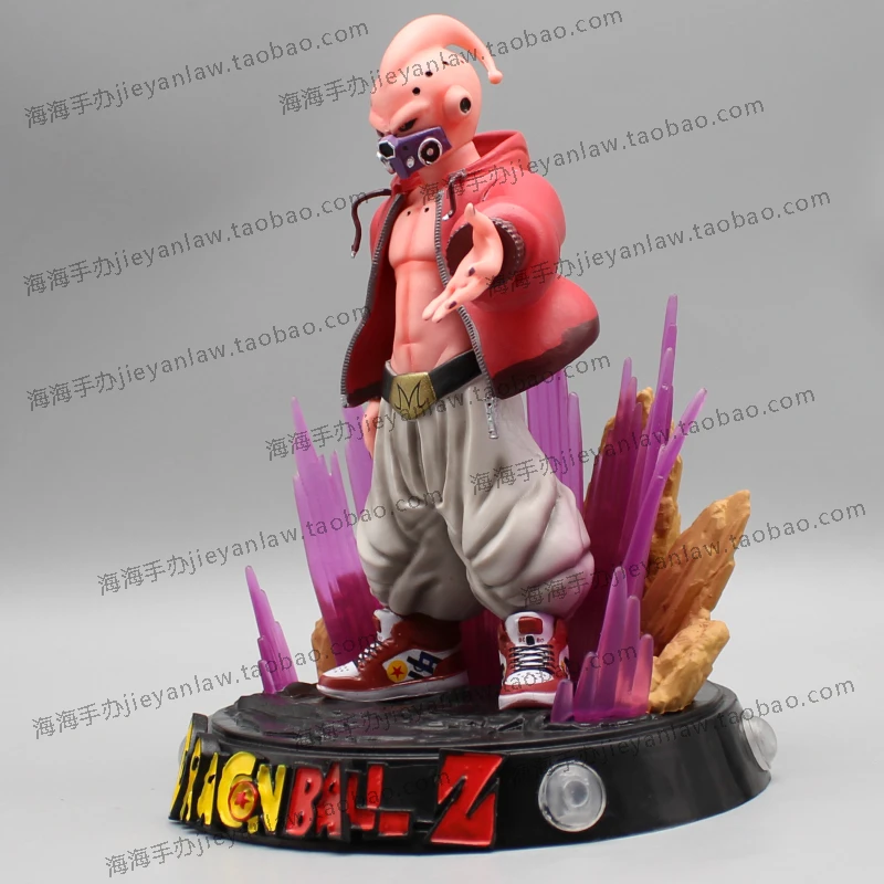 20 centimetri Anime Dragon Ball Action Figure Maschere Majin Buu Figura Dbz Decorazione Super Buu Statua Illuminato Modello PVC Collezione di Giocattoli