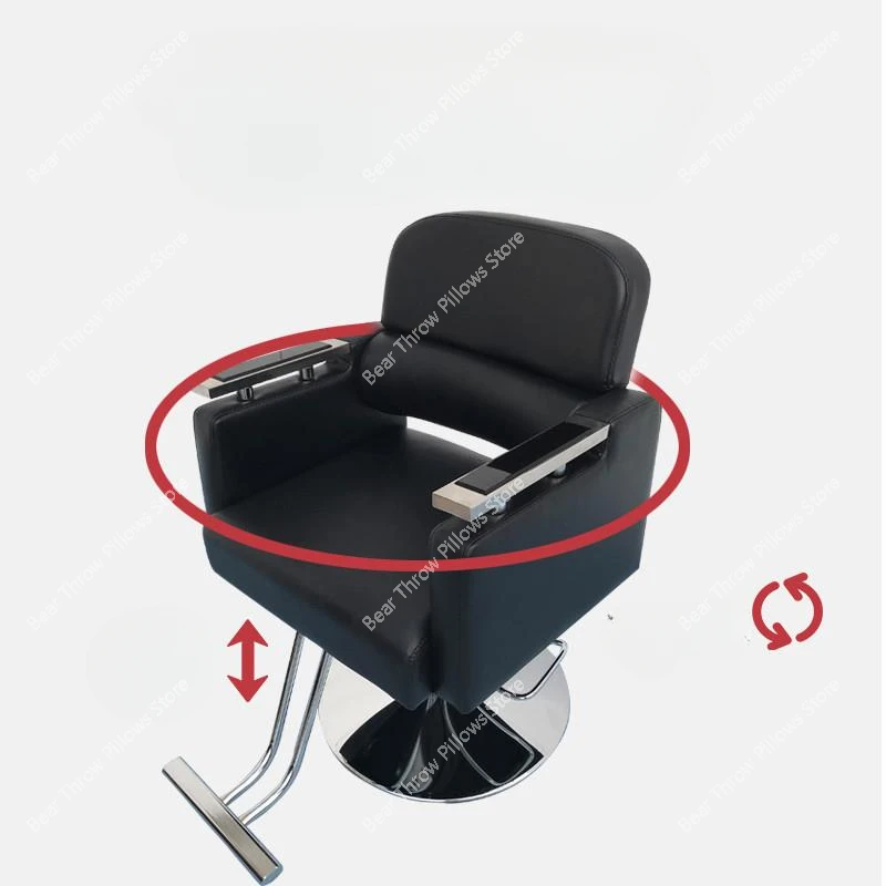 Makeup Hairdressing Barber Chairs Barbershop Hair Salon Hairstylist Adjust Barber Chair Chaise Coiffeuse Beauty Furniture