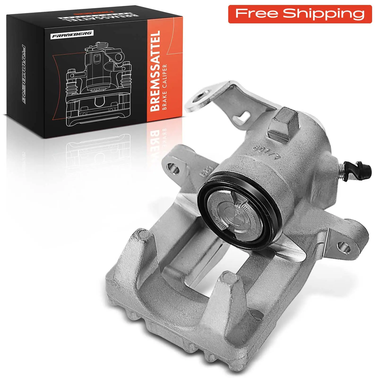 Frankberg 1x Bremssattel Hinterachse Links für VW Golf Plus V Variant VI Jetta Scirocco Touran 1J0615423C 343364 1K0615423M