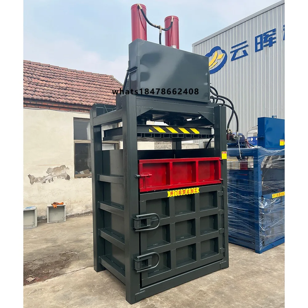 Multi-functional, Customizable, Small Vertical Hydraulic Baler