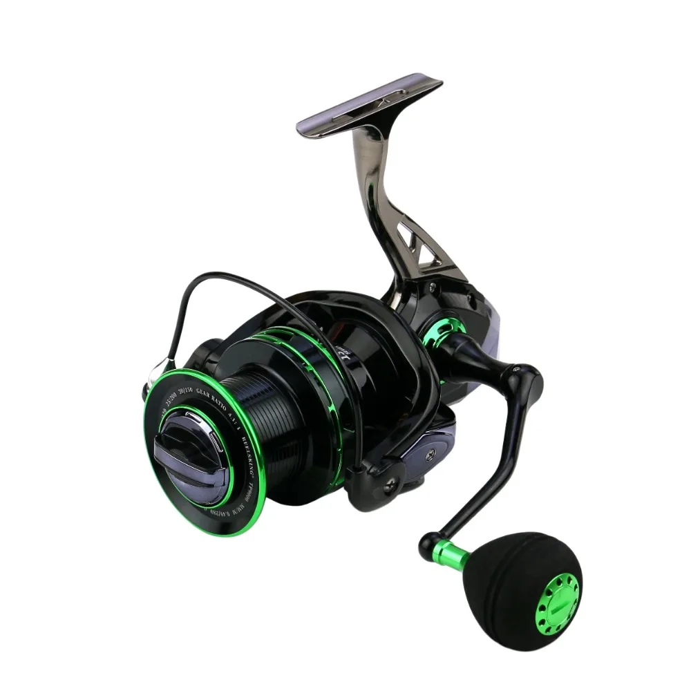 Ganzmetall-Angelrolle, 13+1BB, 4,1:1 Übersetzungsverhältnis, Jigging-Rolle, maximale Zugkraft, 25 kg, korrosionsbeständige Spinnrolle für Salzwasser, Pesca