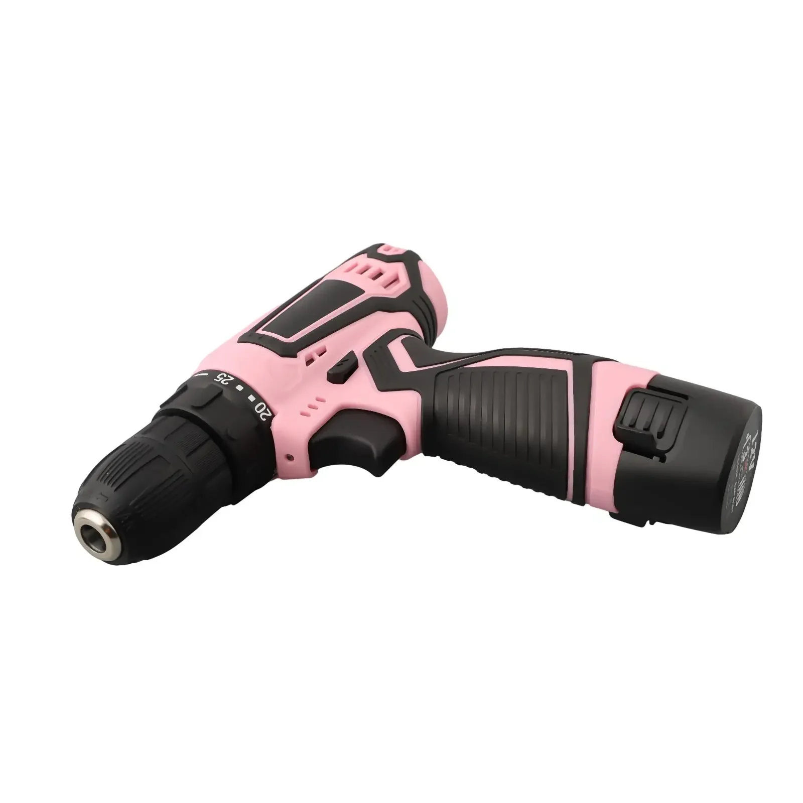 Rebuild the Beauty of Your Smile with Pink Cordless Drill  12V Power Tool with Dentures Teeth and Comfortable Grip