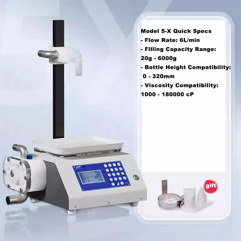 

Viscous Liquid Filling Machine for Ketchup Pear Paste Automatic High Efficiency Quantitative Filling Gear Pump Filling Equipment