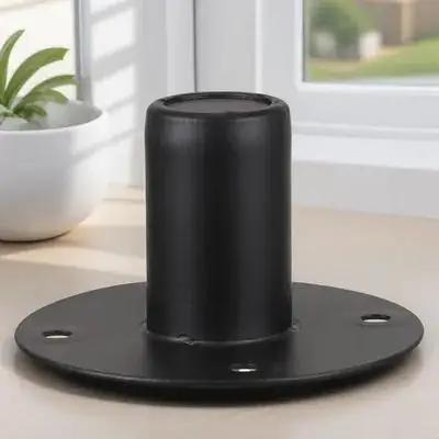 قابل للتعديل المتكلم حامل جبل قاعدة معدنية ل PA DJ المتكلم 108x60 مللي متر القطب خزانة قبعة قوس دعامة حامل #6