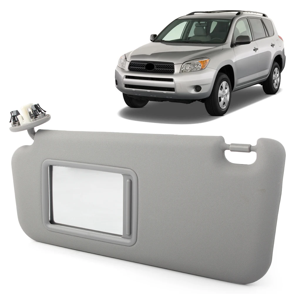 

Car Sun Visor Sunshade Shield Front Left 74320-42501-B2 For Toyota RAV4 2006 2007 2008 2009 2010 Grey