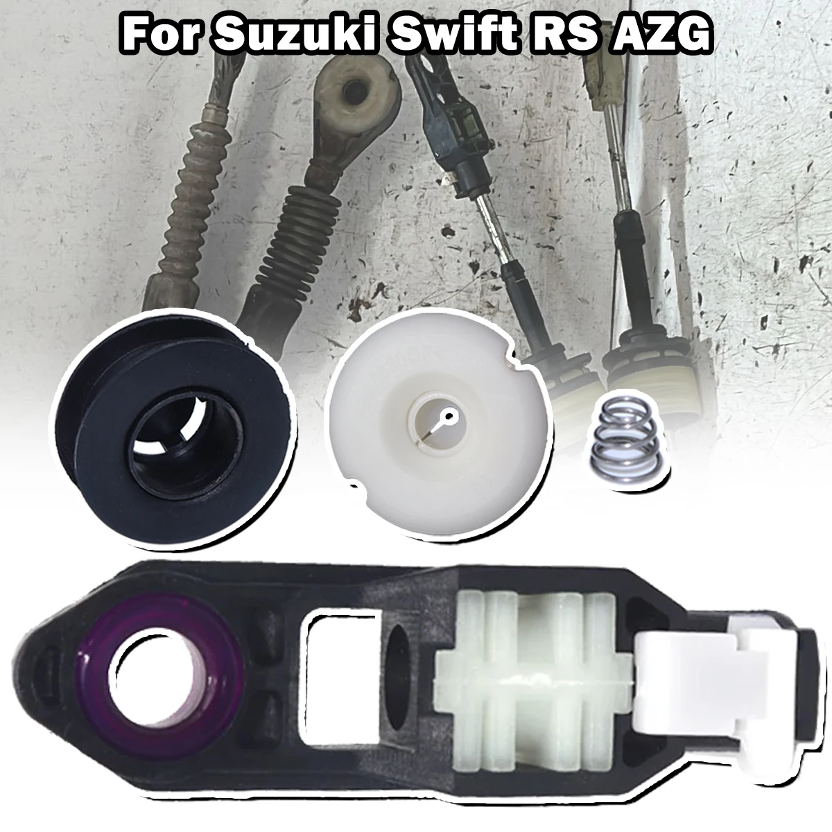

MT Gearbox Shift Cable Linkage End Rod Bushing For Suzuki Swift RS AZG Gear Shifter Lever Kit 2004 2006 2008 2010 2012 2014 2017