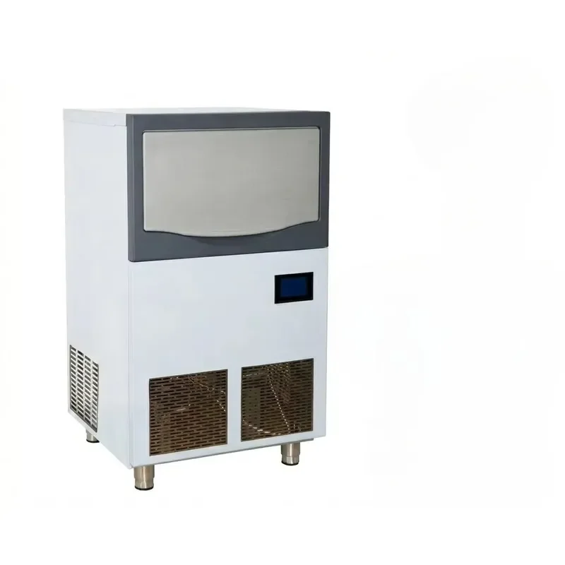 Commercial Snow Ice Maker 220V PLC Controlled Compressor & Water Pump 45KG Capacity Easy to Operate