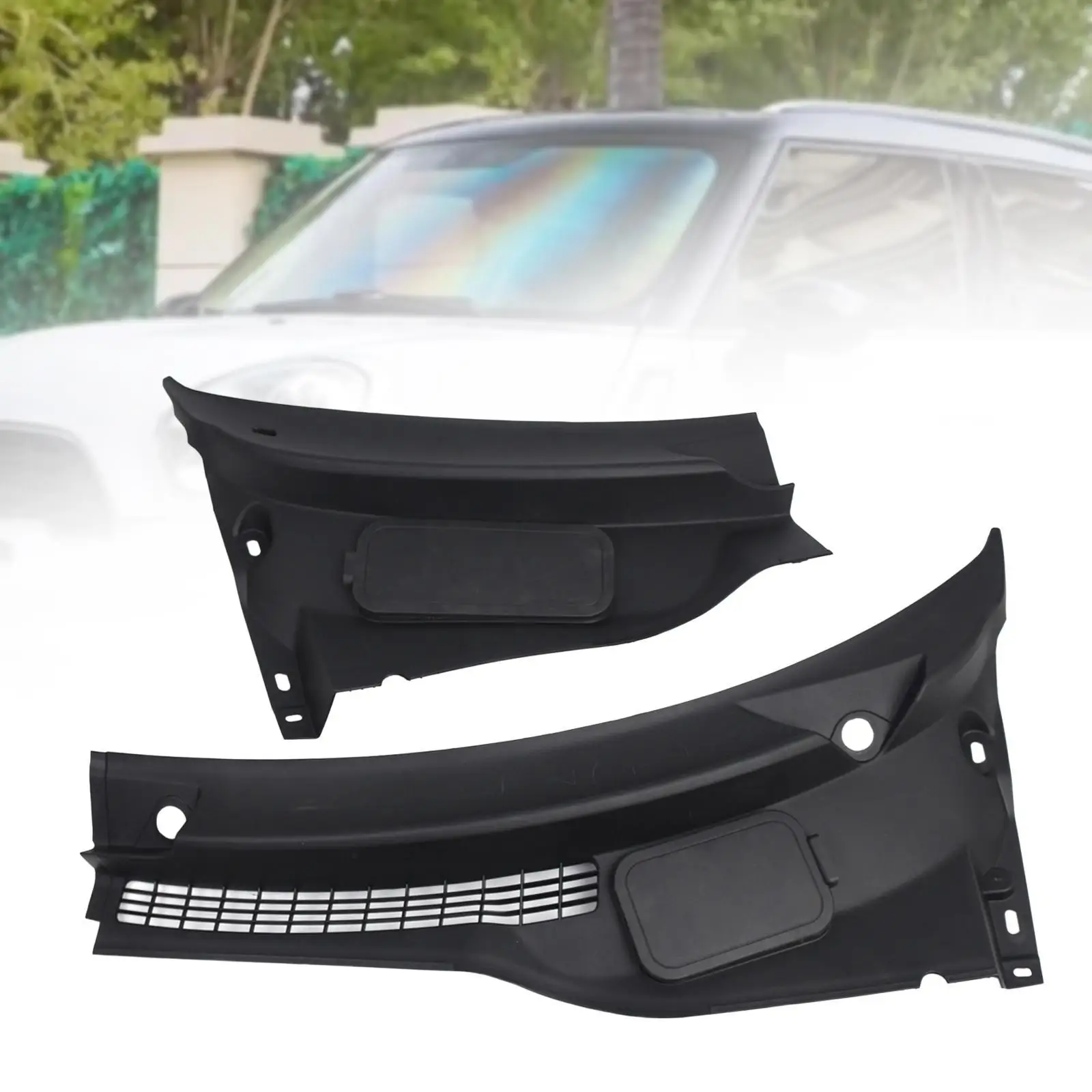 

Windshield Wiper Cowl Cover Panel Sturdy 2x for BMW Mini R61 2012-2016